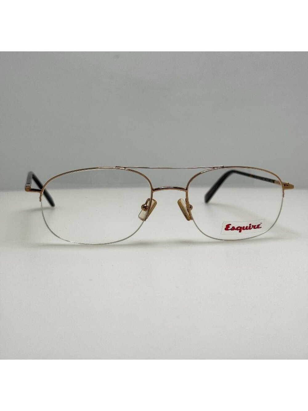 Esquire 605 Gold Eyeglasses Eye Glasses Frames 56-18-145